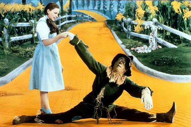 Čaroděj ze země Oz - Z filmu - Judy Garland, Ray Bolger