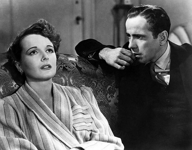 Maltézský sokol - Z filmu - Mary Astor, Humphrey Bogart
