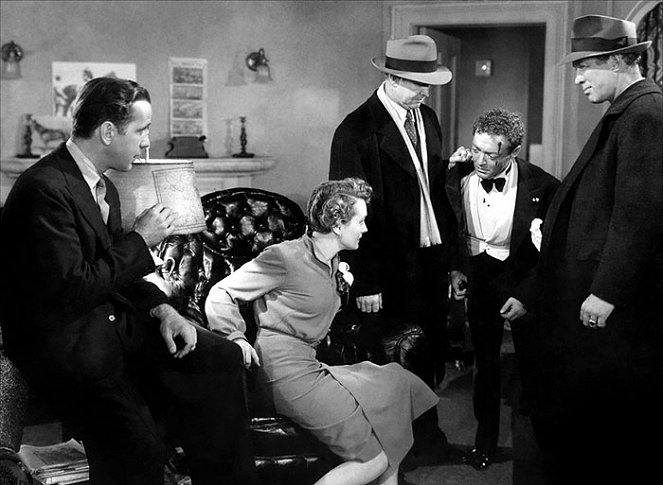 Maltézský sokol - Z filmu - Humphrey Bogart, Mary Astor, Barton MacLane, Peter Lorre, Ward Bond