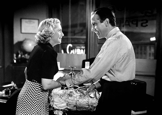 Maltézský sokol - Z filmu - Lee Patrick, Humphrey Bogart