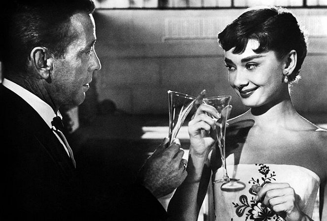 Sabrina - Z filmu - Humphrey Bogart, Audrey Hepburn