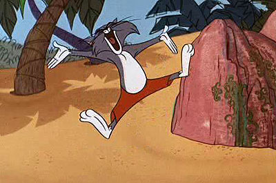 Tom a Jerry - Chuck Jones era - Trable se surfováním - Z filmu