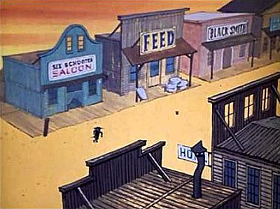 Tom a Jerry - Gene Deitch era - Na divokém západě - Z filmu
