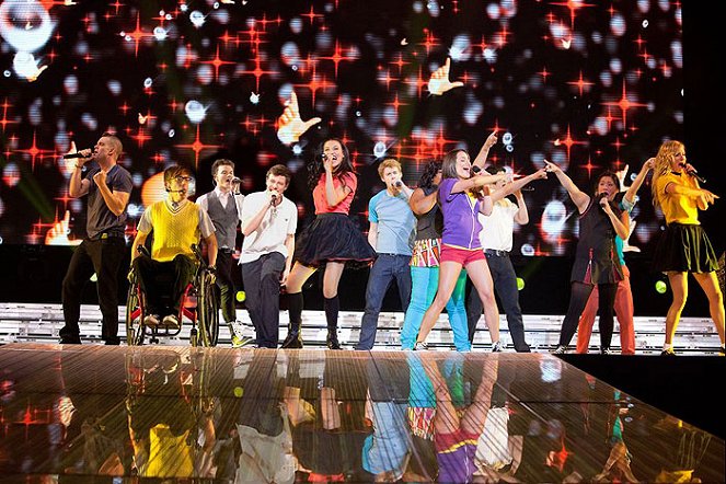Glee Live! 3D - Z filmu - Mark Salling, Kevin McHale, Chris Colfer, Naya Rivera, Chord Overstreet, Lea Michele, Jenna Ushkowitz, Heather Morris