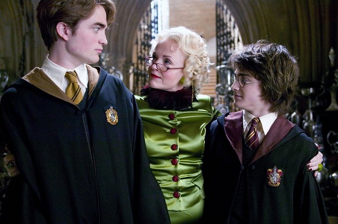 Harry Potter a Ohnivý pohár - Z filmu - Robert Pattinson, Miranda Richardson, Daniel Radcliffe