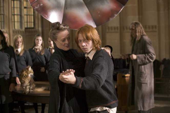 Harry Potter a Ohnivý pohár - Z filmu - Maggie Smith, Rupert Grint