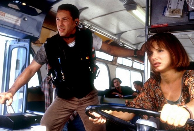 Nebezpečná rychlost - Z filmu - Keanu Reeves, Sandra Bullock