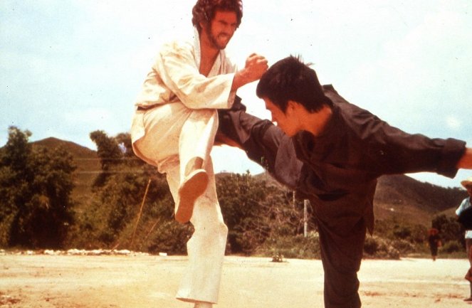 Cesta draka - Z filmu - Robert Wall, Bruce Lee