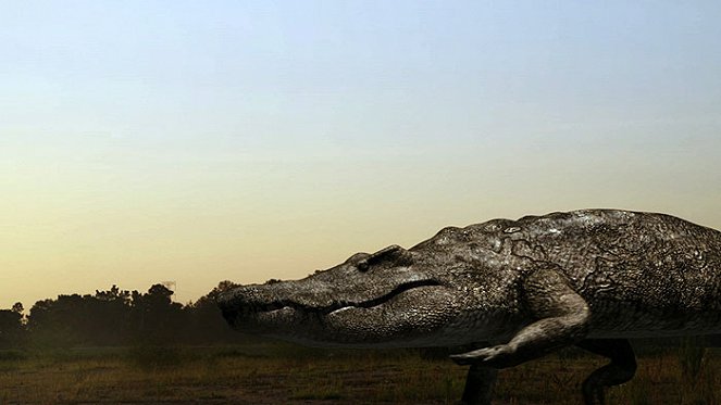 Megažralok versus crocosaurus - Z filmu