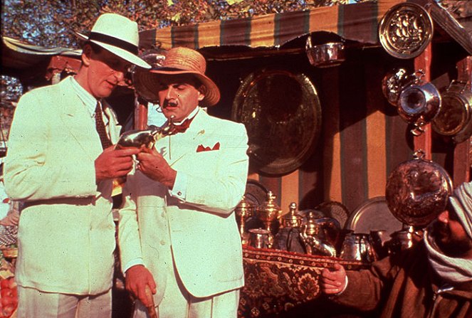 Agatha Christie's Poirot - Dobrodružství na moři - Z filmu - Hugh Fraser, David Suchet