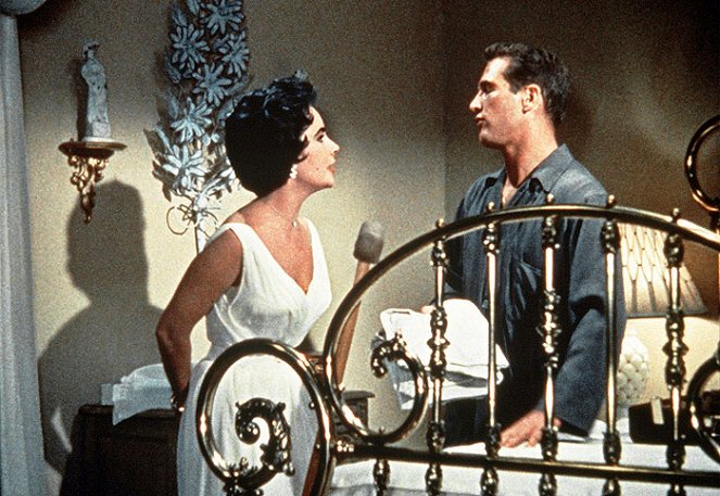 Kočka na rozpálené plechové střeše - Z filmu - Elizabeth Taylor, Paul Newman