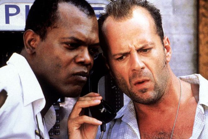 Smrtonosná past 3 - Z filmu - Samuel L. Jackson, Bruce Willis