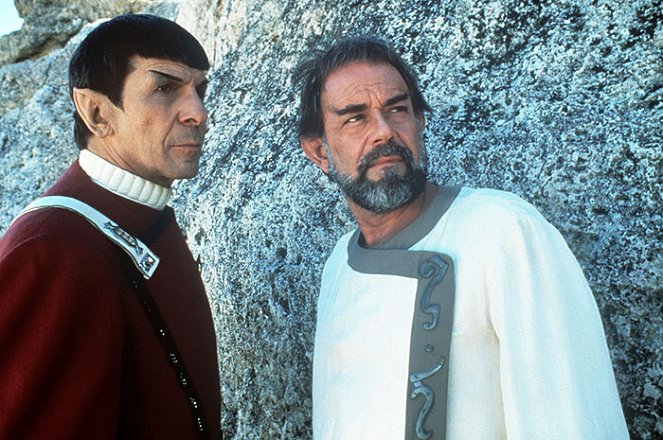 Star Trek V: Nejzazší hranice - Z filmu - Leonard Nimoy, Laurence Luckinbill