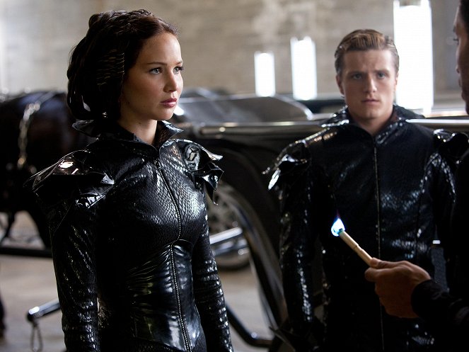 Hunger Games - Z filmu - Jennifer Lawrence, Josh Hutcherson