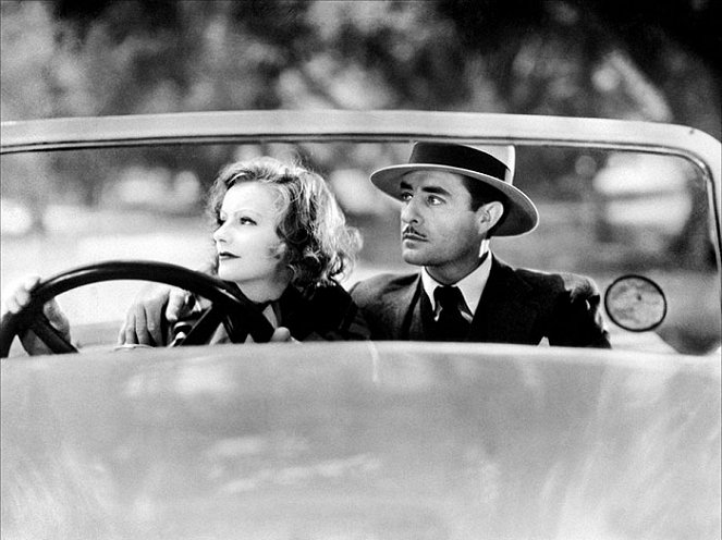 Žena bez studu - Z filmu - Greta Garbo, John Gilbert