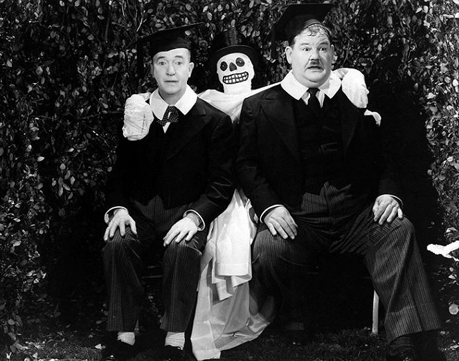 Laurel a Hardy studují - Z filmu - Stan Laurel, Oliver Hardy