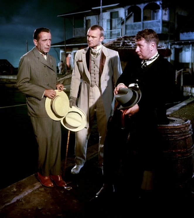 Nejsme žádní andělé - Z filmu - Humphrey Bogart, Aldo Ray, Peter Ustinov