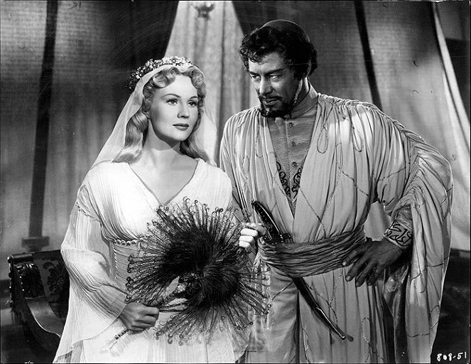 Král Richard a křižáci - Z filmu - Virginia Mayo, Rex Harrison
