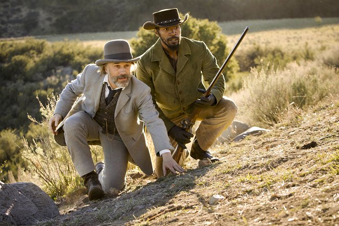 Nespoutaný Django - Z filmu - Christoph Waltz, Jamie Foxx