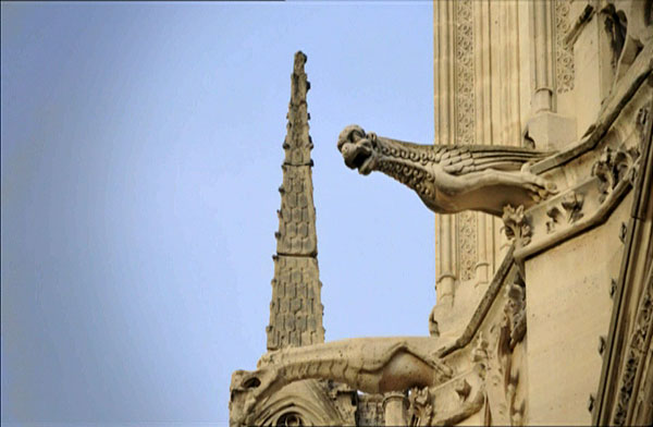 Katedrála Notre Dame - Z filmu
