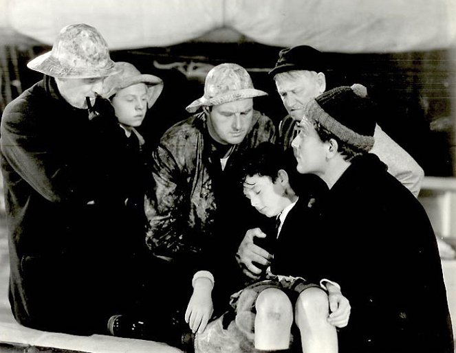 Stateční kapitáni - Z filmu - Lionel Barrymore, Mickey Rooney, Freddie Bartholomew, Charley Grapewin, Spencer Tracy