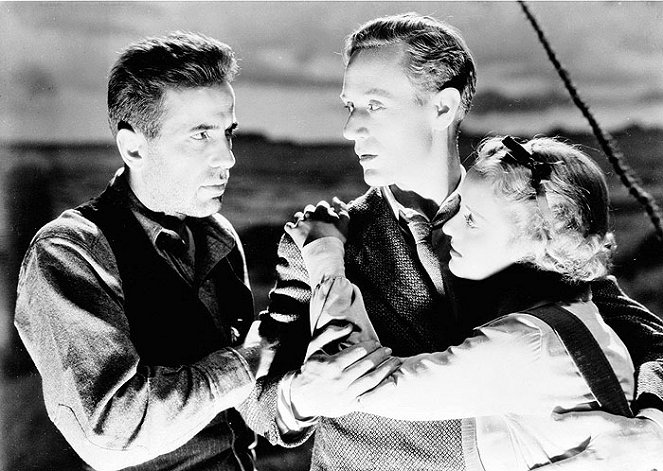 Skamenelý les - Z filmu - Humphrey Bogart, Leslie Howard, Bette Davis