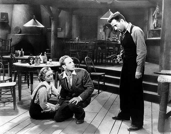 Skamenelý les - Z filmu - Bette Davis, Leslie Howard, Humphrey Bogart