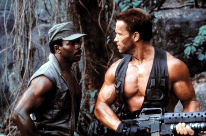 Predátor - Z filmu - Carl Weathers, Arnold Schwarzenegger
