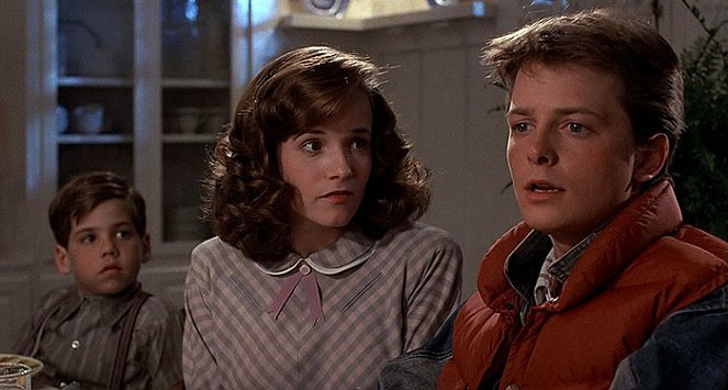 Návrat do budoucnosti - Z filmu - Lea Thompson, Michael J. Fox