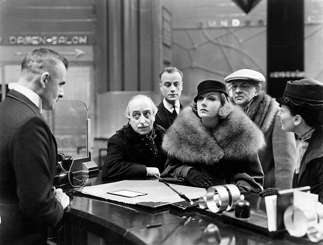 Lidé v hotelu - Z filmu - Ferdinand Gottschalk, Greta Garbo