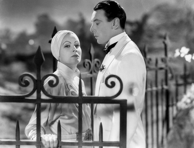 Pestrý závoj - Z filmu - Greta Garbo, George Brent