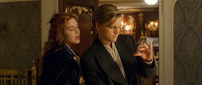 Titanic - Z filmu - Kate Winslet, Leonardo DiCaprio