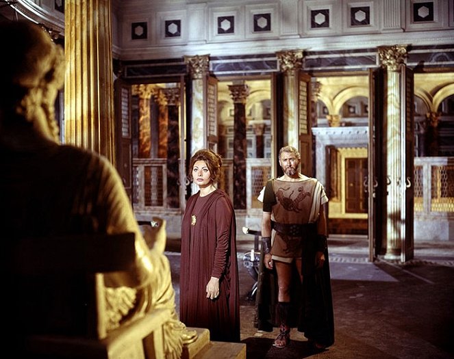 Pád říše římské - Z filmu - Sophia Loren, Anthony Quayle