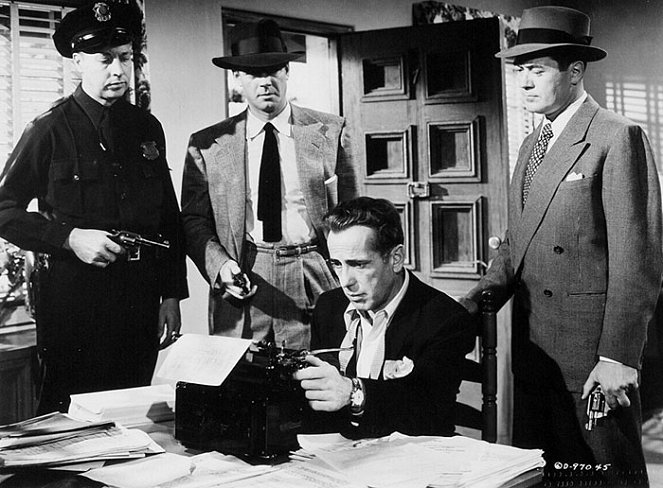 Na opuštěném místě - Z filmu - Humphrey Bogart, Frank Lovejoy