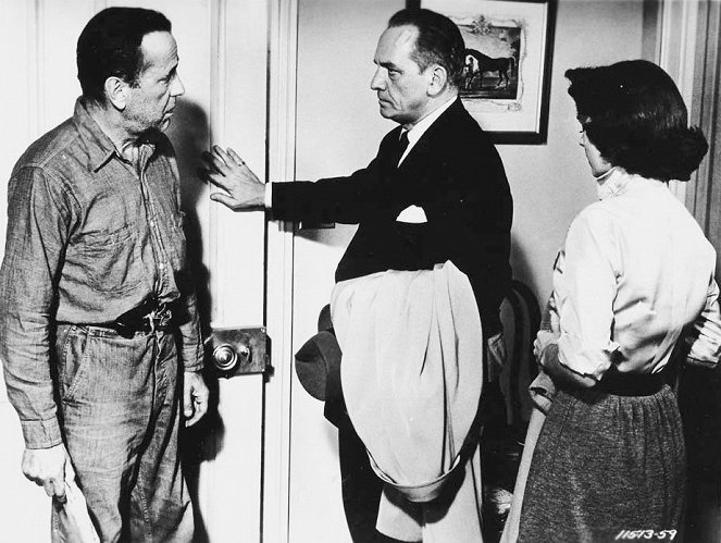 Hodiny zoufalství - Z filmu - Humphrey Bogart, Fredric March