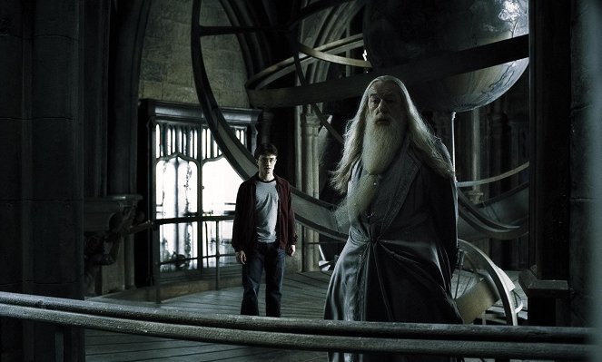 Harry Potter a Polovičný princ - Z filmu - Daniel Radcliffe, Michael Gambon
