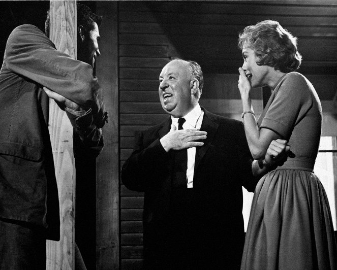 Anthony Perkins, Alfred Hitchcock, Janet Leigh