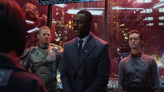 Pacific Rim - Útok na Zemi - Z filmu - Max Martini, Idris Elba, Clifton Collins Jr.