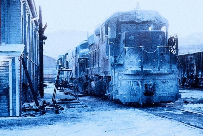Splašený vlak - Z filmu
