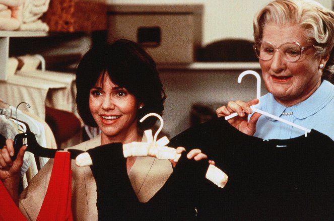 Mrs. Doubtfire - Táta v sukni - Z filmu - Sally Field, Robin Williams