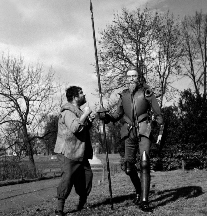 Don Quijote de Orson Welles - Z filmu - Akim Tamiroff, Francisco Reiguera