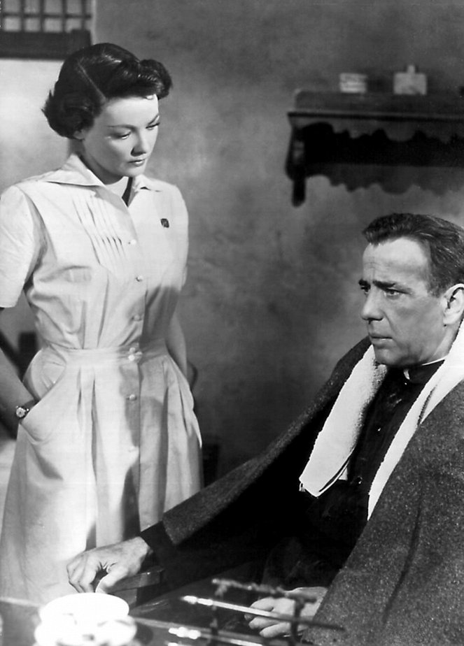 Po levici Boha Otce - Z filmu - Gene Tierney, Humphrey Bogart