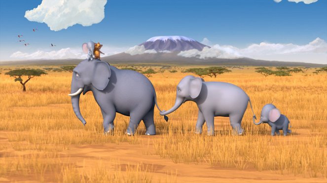 Nejmenší slon na světě - Z filmu