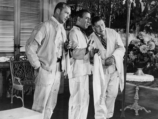Nejsme žádní andělé - Z filmu - Aldo Ray, Humphrey Bogart, Peter Ustinov