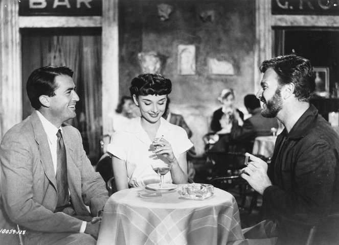 Prázdniny v Ríme - Z filmu - Gregory Peck, Audrey Hepburn, Eddie Albert