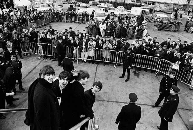 Beatles v USA - Z filmu - Ringo Starr, Paul McCartney, John Lennon, George Harrison