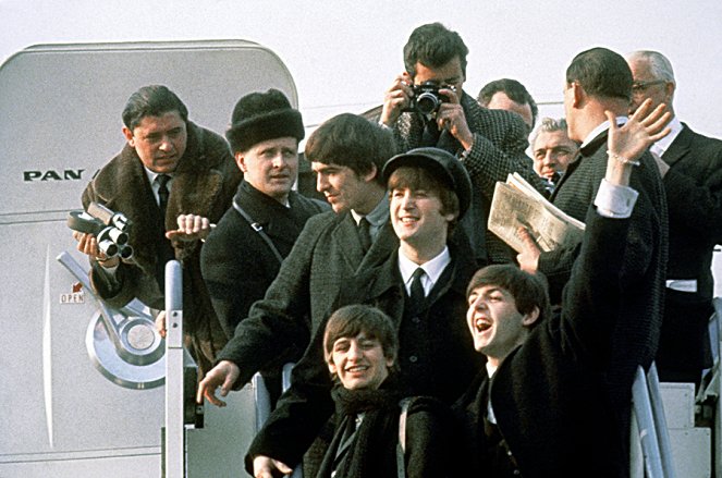 Beatles v USA - Z filmu - George Harrison, Ringo Starr, John Lennon, Paul McCartney