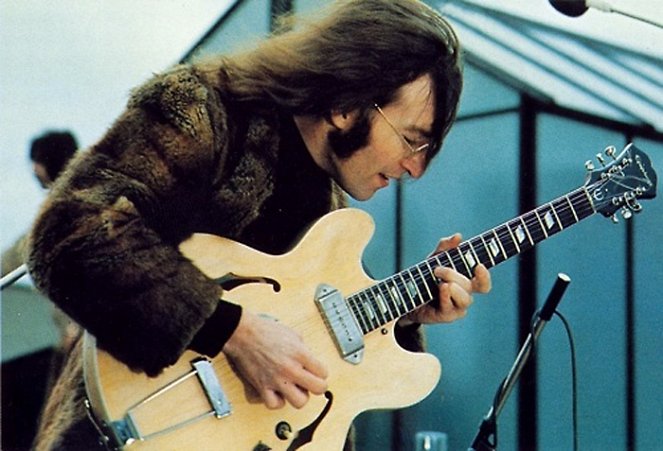 The Beatles: Rooftop Concert - Z filmu - John Lennon
