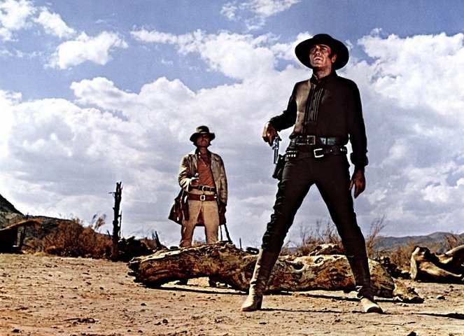 Tenkrát na Západě - Z filmu - Charles Bronson, Henry Fonda