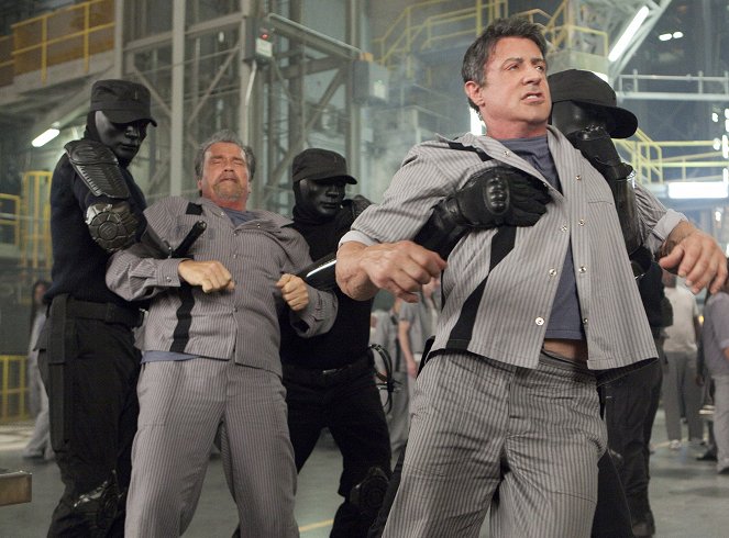 Plán útěku - Z filmu - Arnold Schwarzenegger, Sylvester Stallone